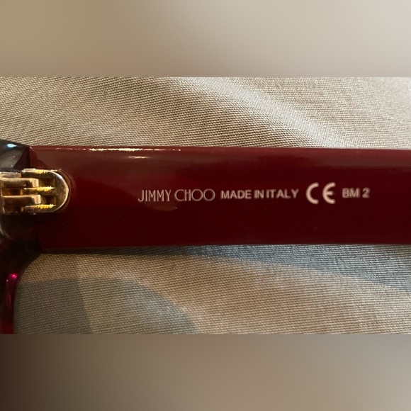 Jimmy Choo sunglasses in very good condition. Pinkish purple frames . - Picture 5 of 6